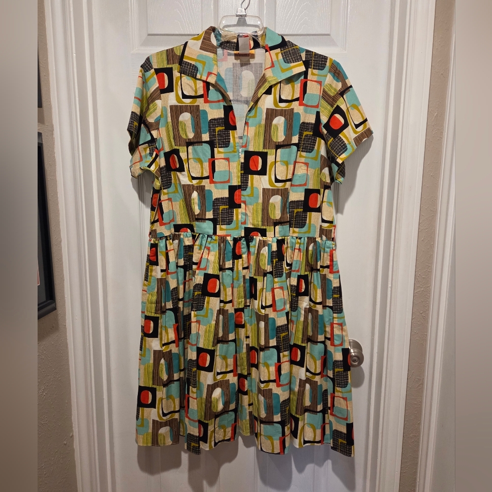 Bernie Dexter Kelly Dress Mod Retro